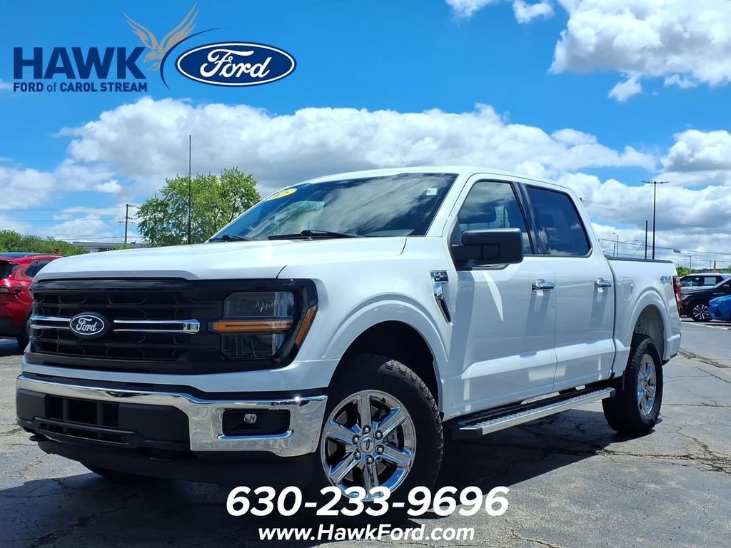Certified Used 2025 White Ford XLT image 3