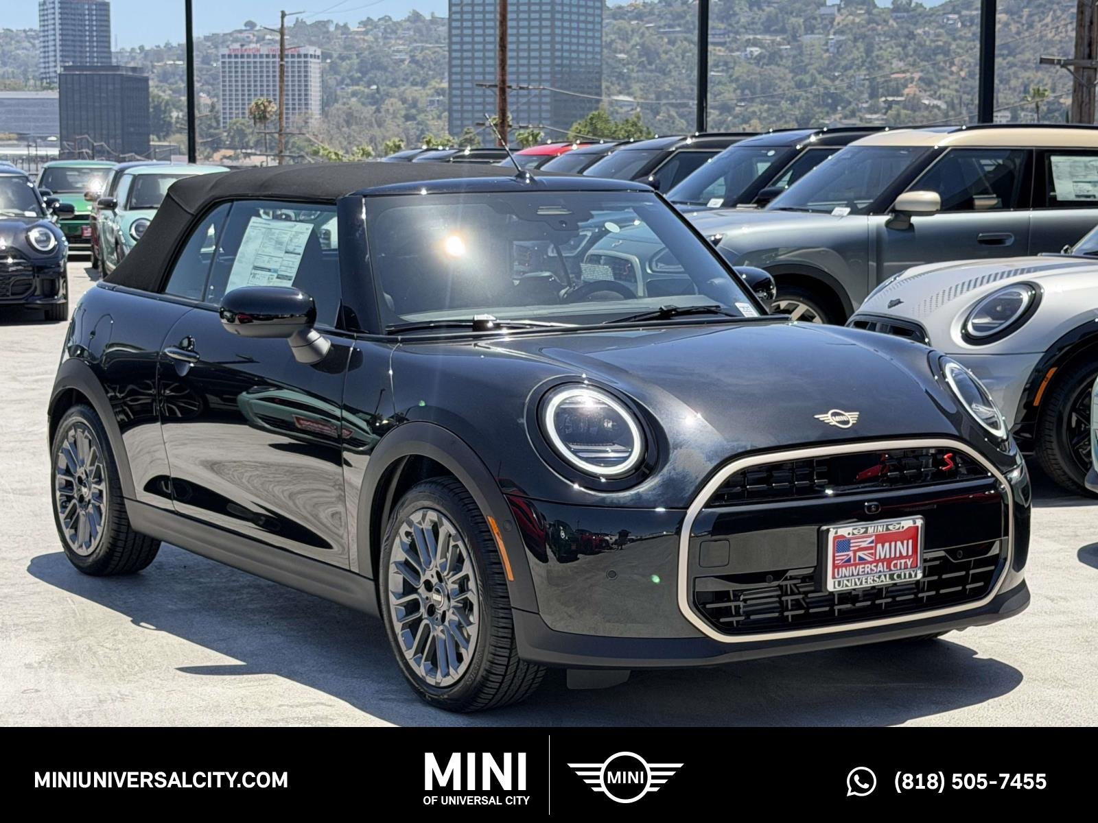 New 2026 0C4R Midnight Black II Metallic MINI Iconic image 1