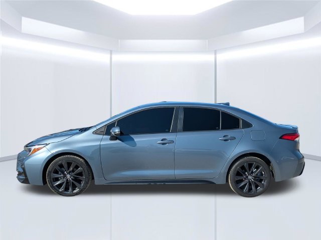 Used 2023 Silver Toyota SE image 2