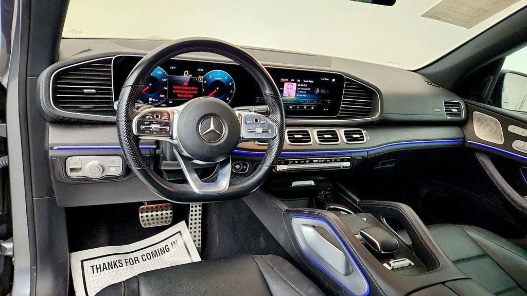 Used 2022 Selenite Grey Metallic Mercedes-Benz GLS 450 4MATIC SUV w/ AMG® Line, 23