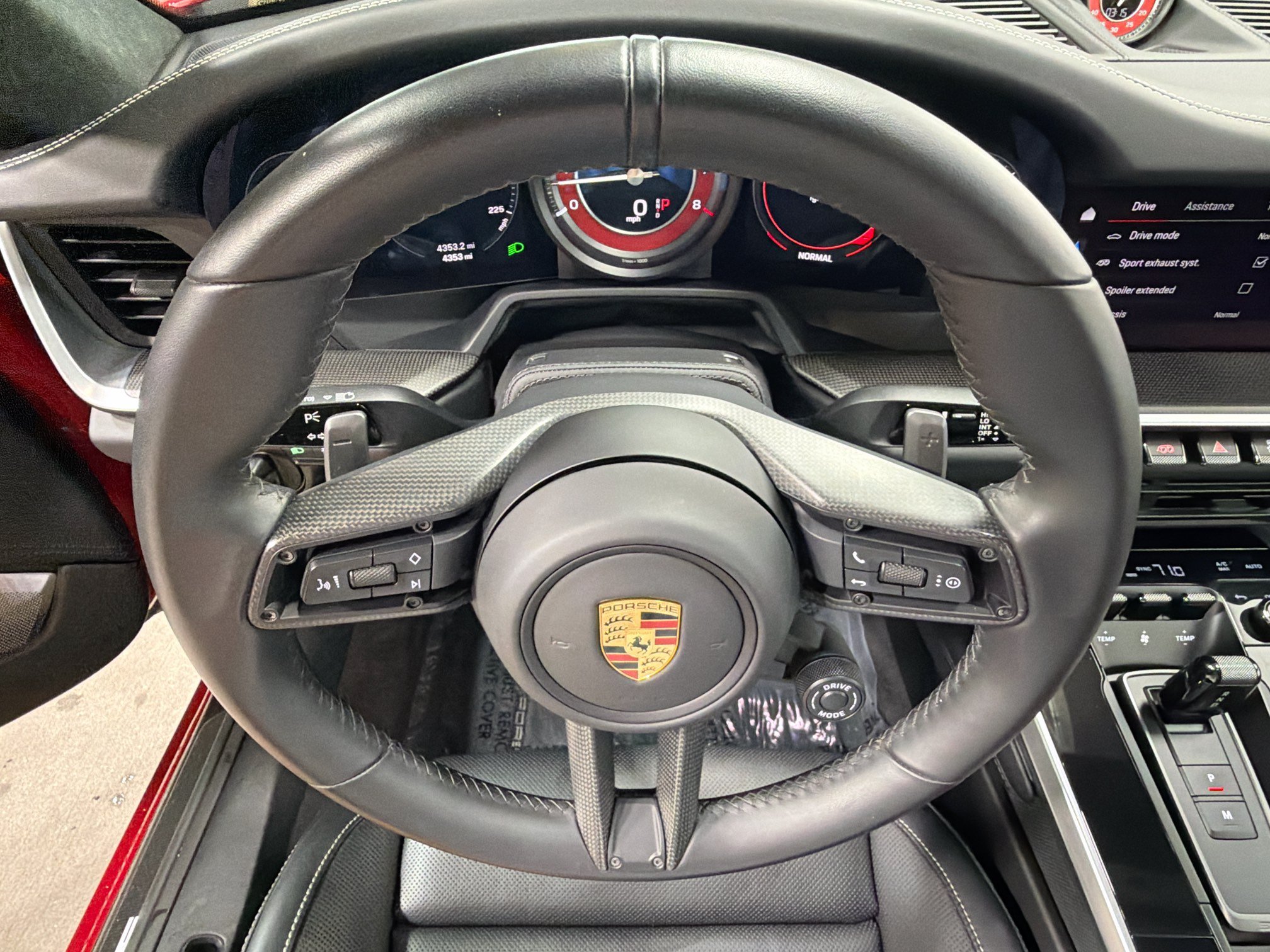 New 2025 Carmine Red Porsche Turbo S image 35