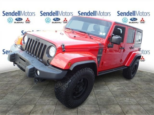Used 2018 Red Jeep Unlimited Sport image 8