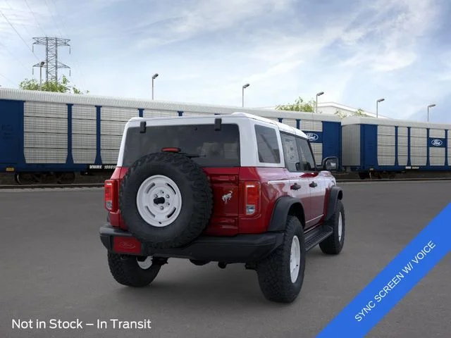 New 2026 Ruby Red Metallic Tinted Clearcoat Ford Heritage Edition image 8