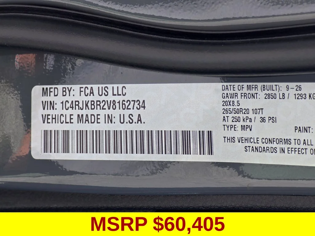 New 2027 Gray Jeep Limited Reserve image 43