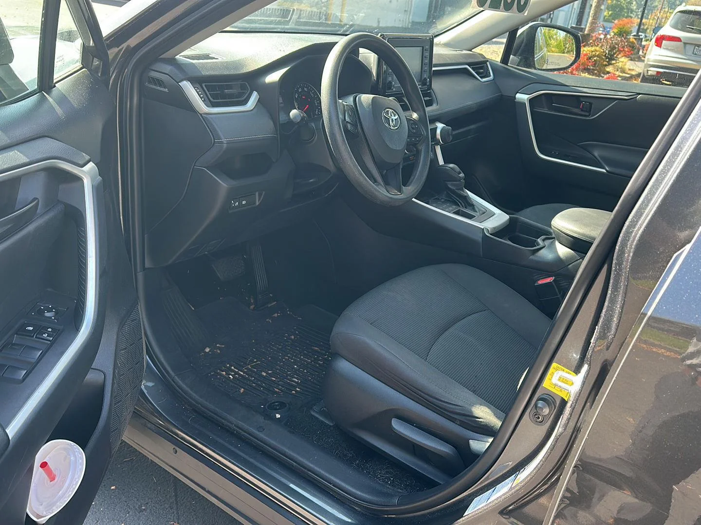 Used 2021 Magnetic Gray Metallic Toyota LE image 9