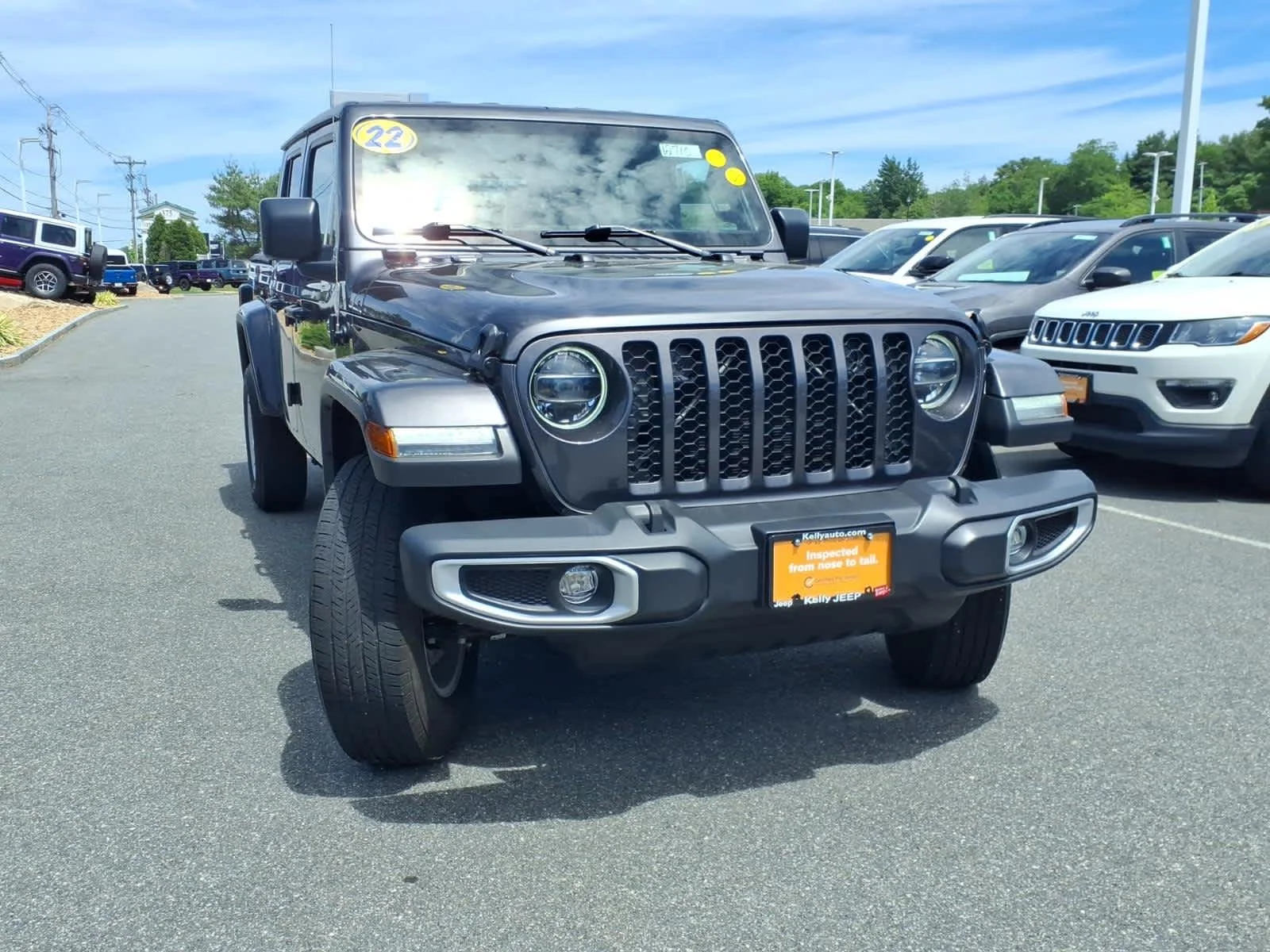 Certified Used 2022 Granite Crystal Met. Clear Coat Jeep Sport S image 4