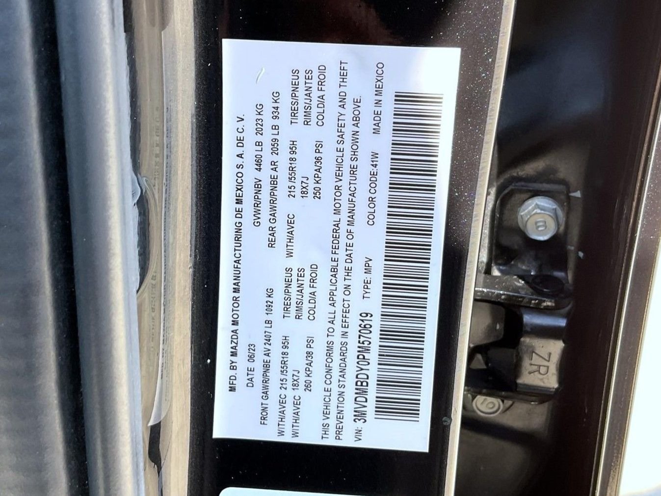 Used 2023 Black Mazda 2.5 Turbo Premium Package image 26