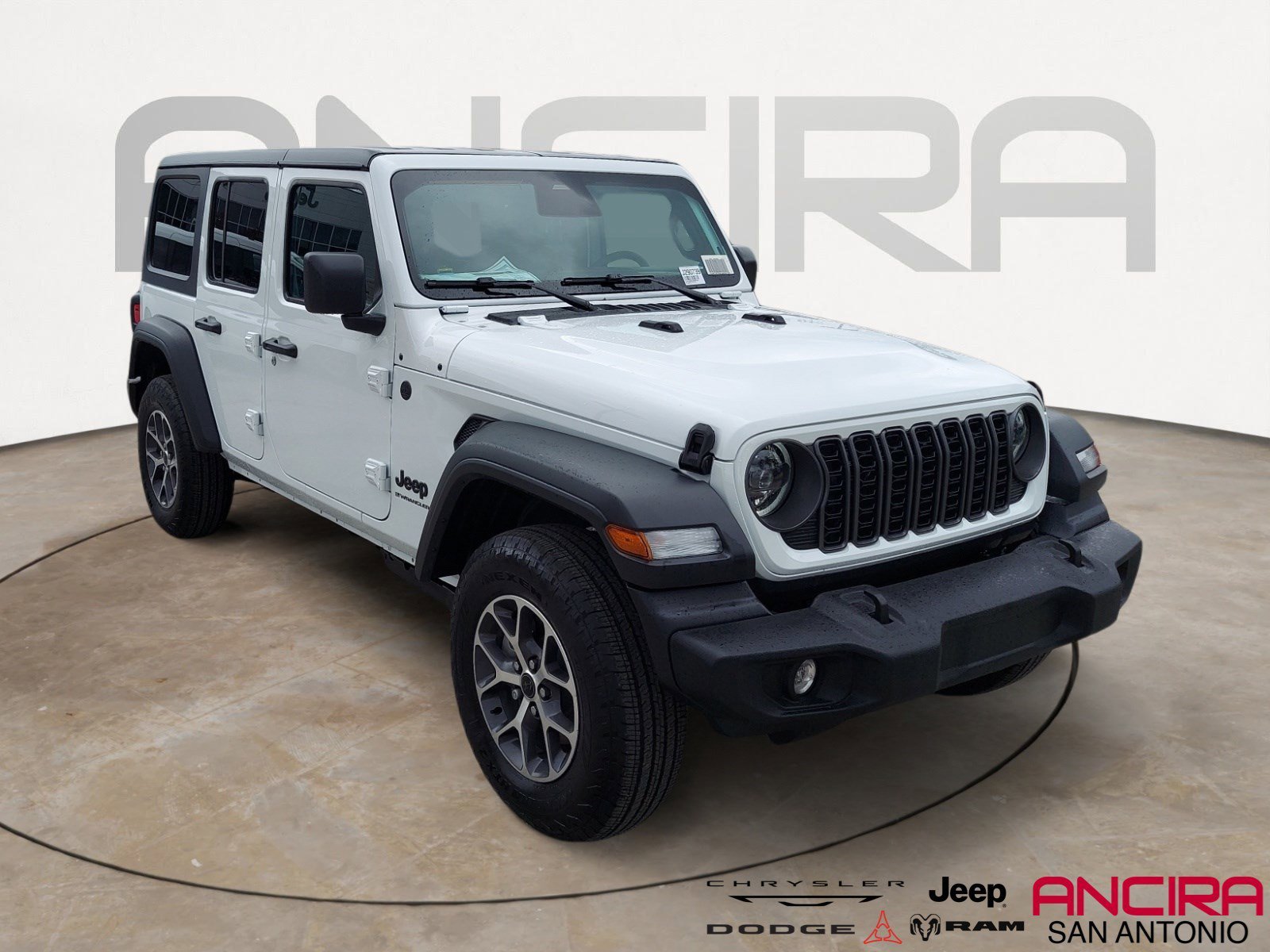 New 2026 Bright White Clearcoat Jeep Sport S image 1