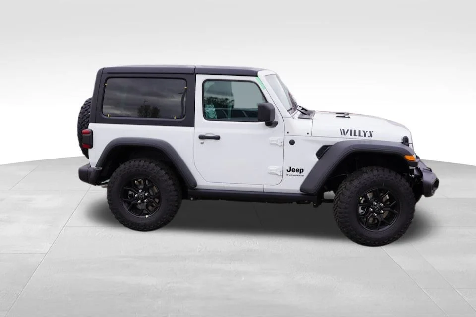 New 2026 Bright White Clear-Coat Exterior Paint Jeep Willys image 2