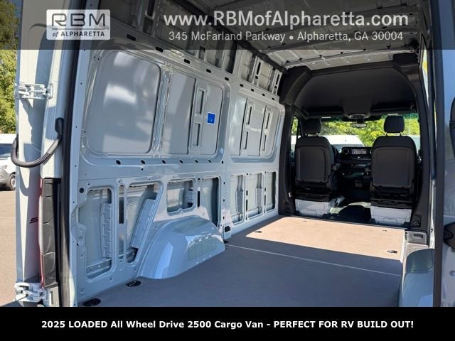 New 2025 Silver Gray Mercedes-Benz 2500 High Roof All Wheel Drive with 144 Wheel Base image 36