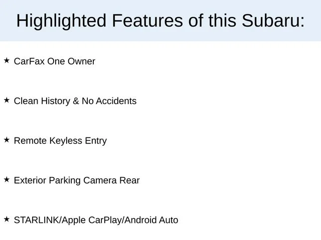 Used 2023 Silver Subaru Base image 2
