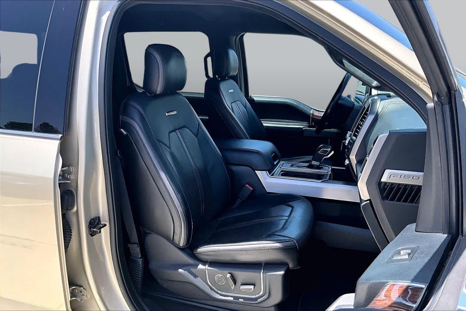 Used 2017 White Gold Ford Platinum image 9