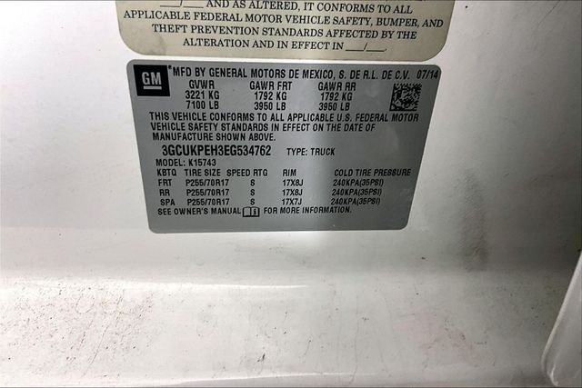 Used 2014 White Chevrolet Work Truck image 14
