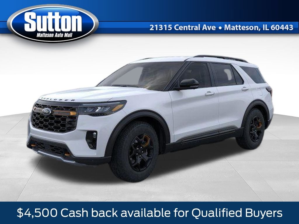 New 2026 Space White Metallic Ford Tremor® image 1