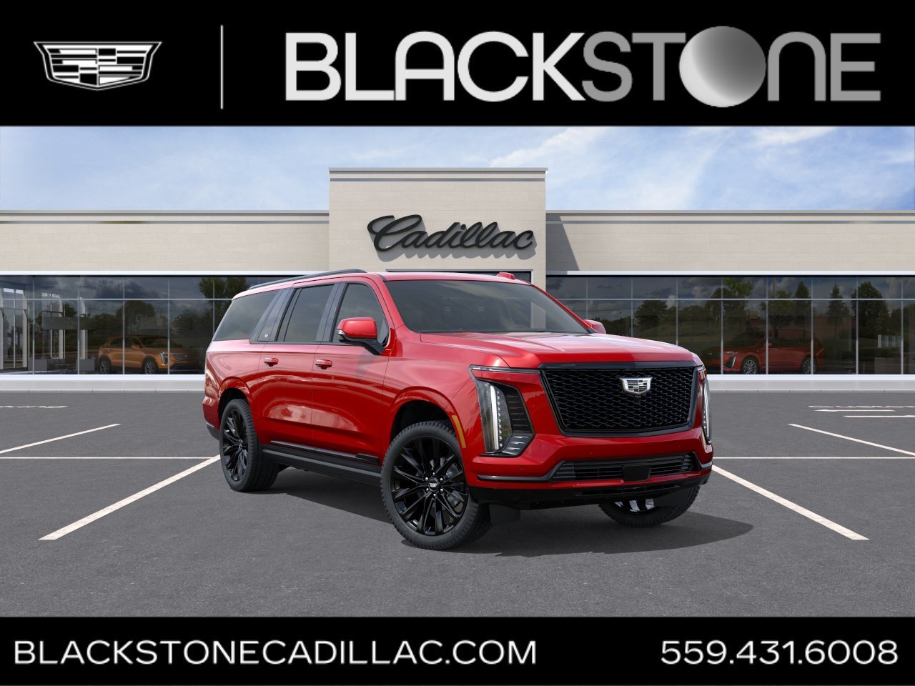 New 2026 Radiant Red Tintcoat Cadillac Platinum Sport image 1
