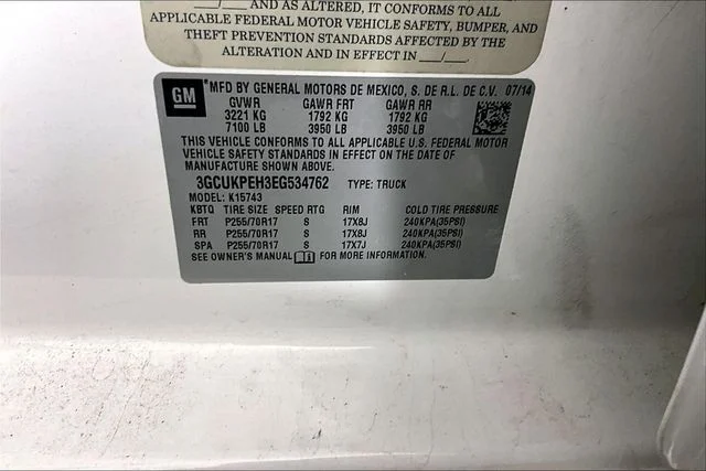 Used 2014 White Chevrolet Work Truck image 14