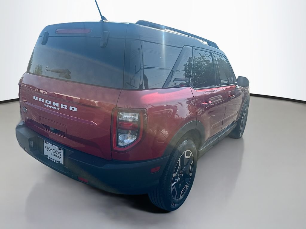 Used 2021 Rapid Red Metallic Tinted Clearcoat Ford Outer Banks image 7