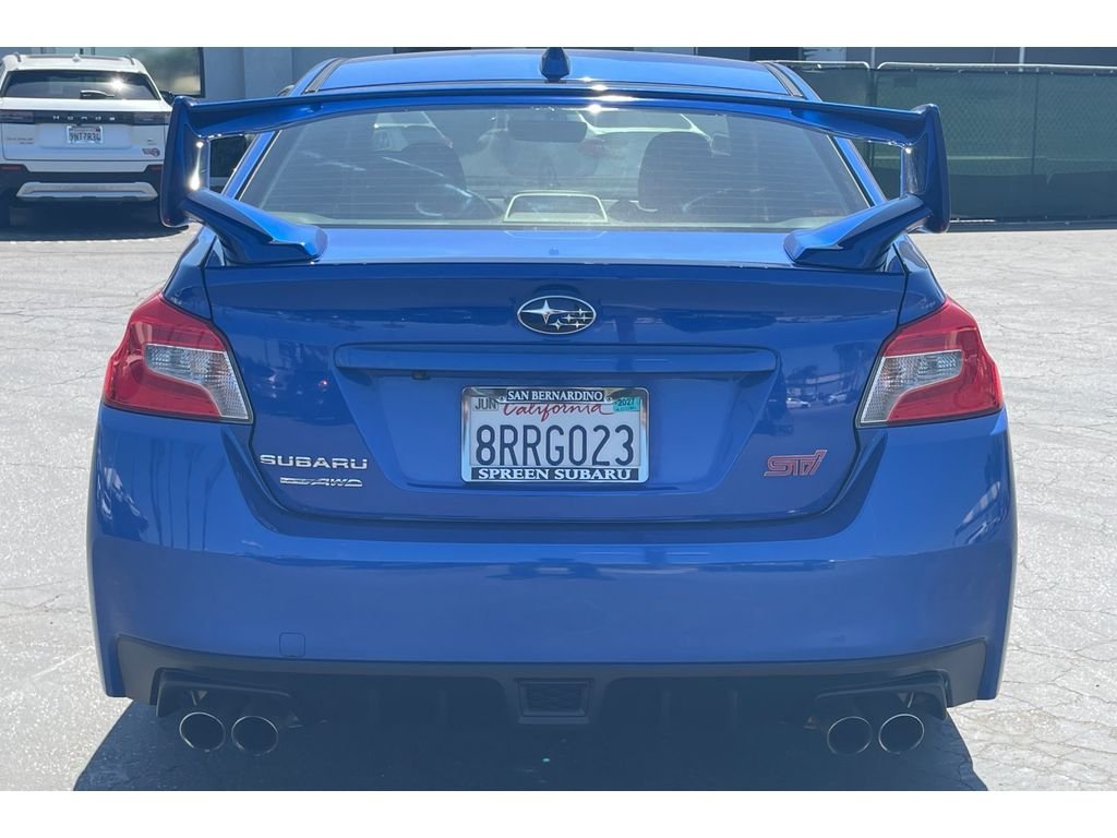Used 2020 WR BLUE PEARL Subaru STI image 4
