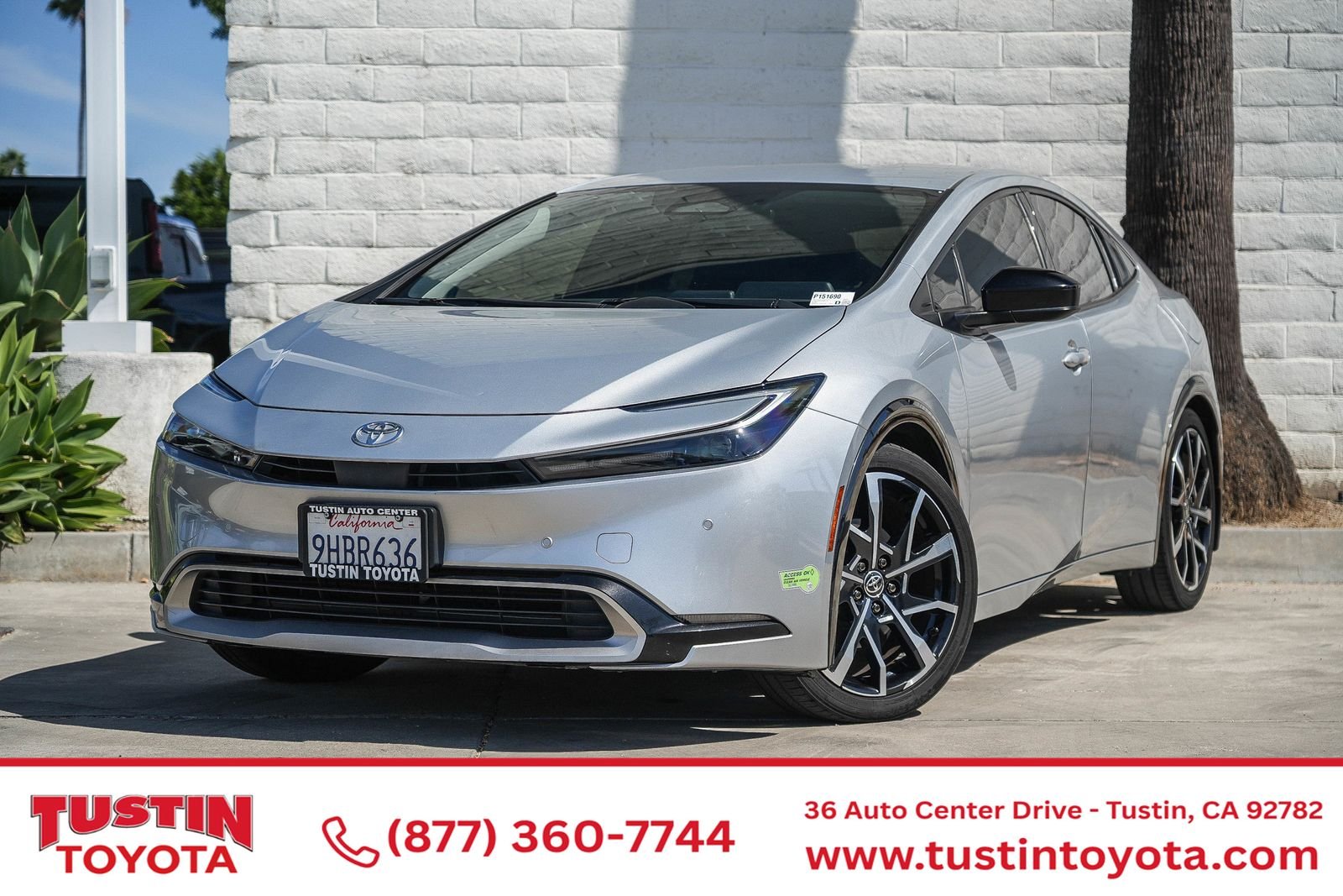 Certified Used 2023 Silver Toyota XSE image 1