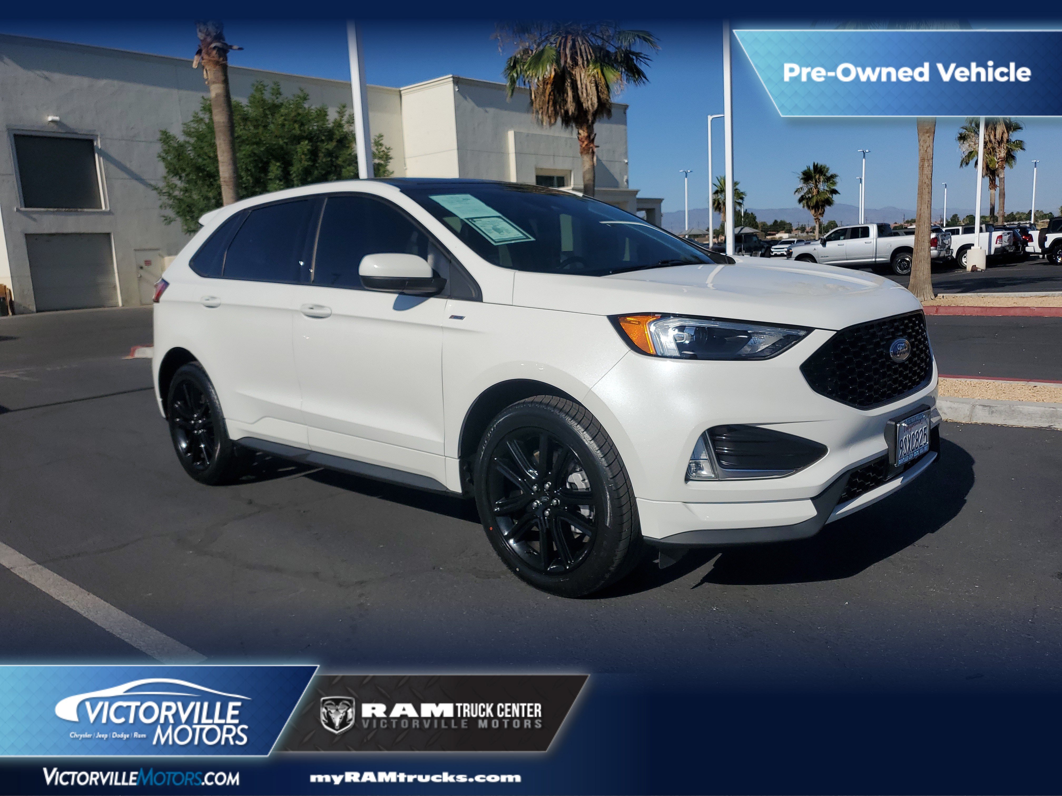 White 2024 Ford Edge ST Line AWD SUV / Crossover All-Wheel Drive 8-Speed Automatic