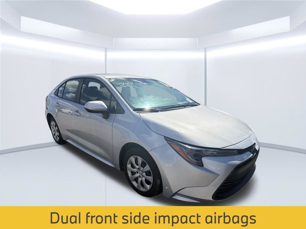 Used 2023 Silver Toyota LE image 2