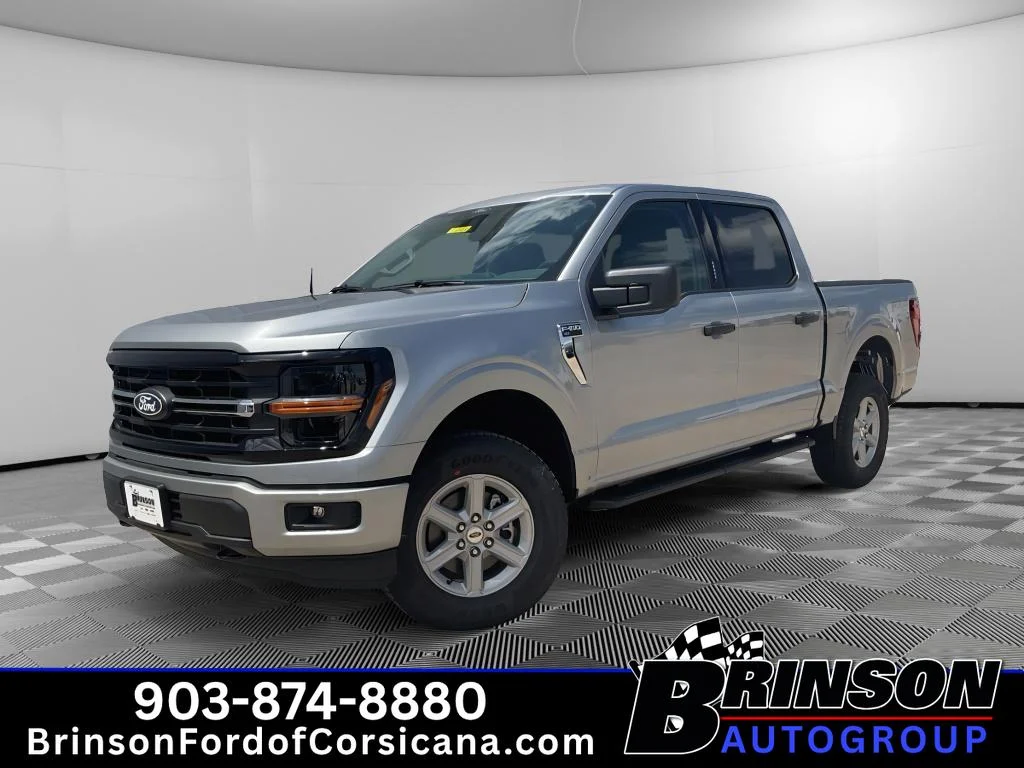 New 2026 Iconic Silver Metallic Ford XLT image 1