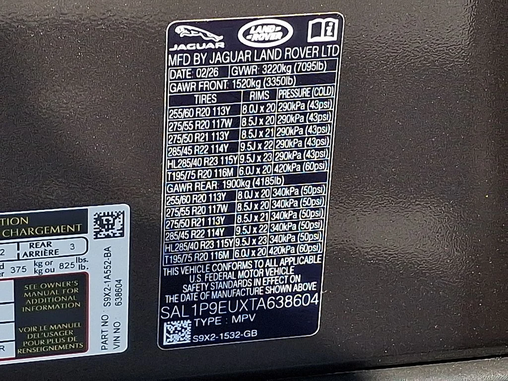 New 2026  Land Rover SE image 17