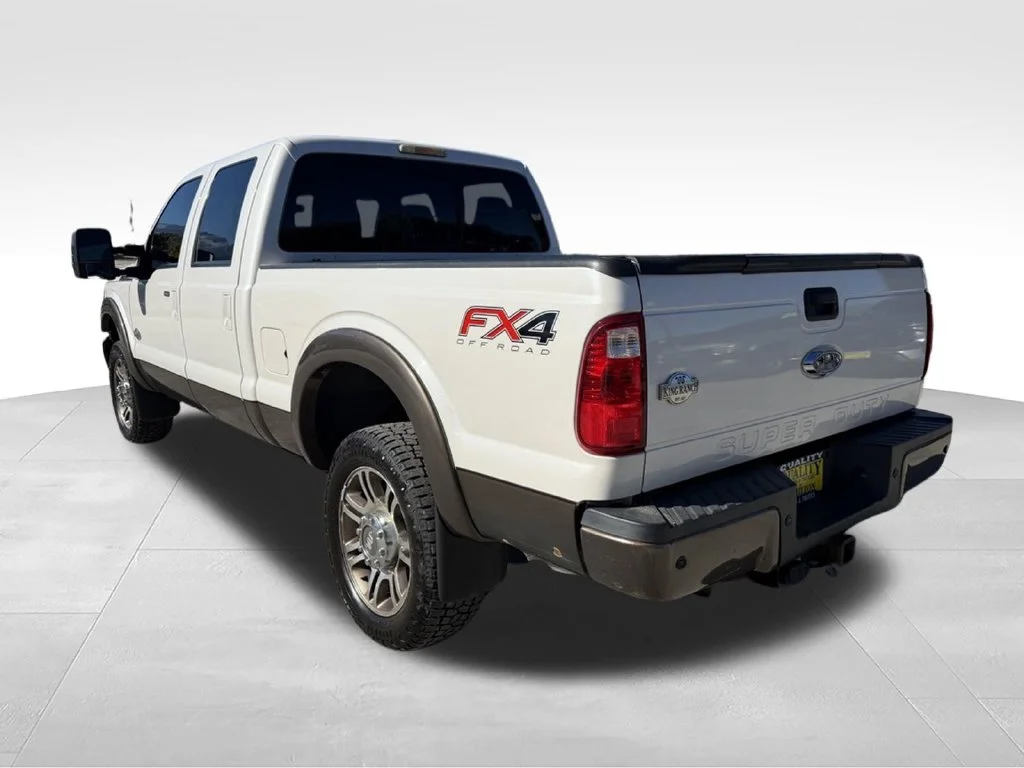 Used 2015 White Ford King Ranch image 3