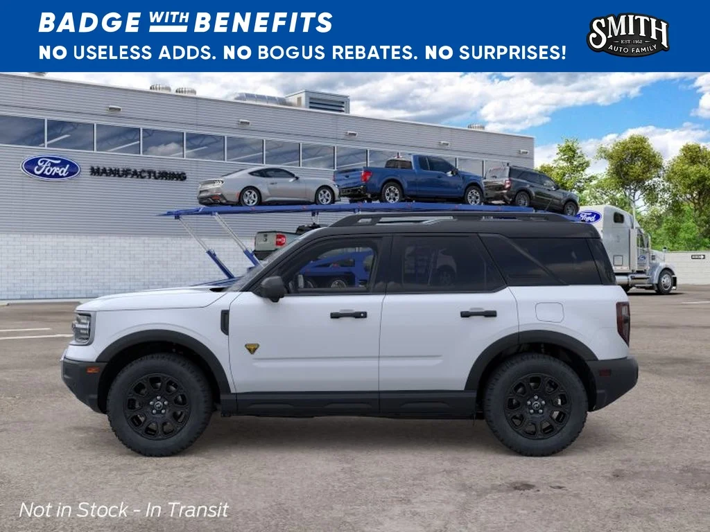 New 2026 Space White Metallic Ford Badlands® image 4