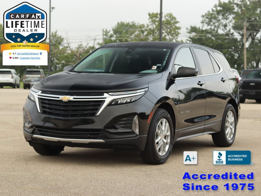 Used 2024 Mosaic Black Metallic Chevrolet LT image 3