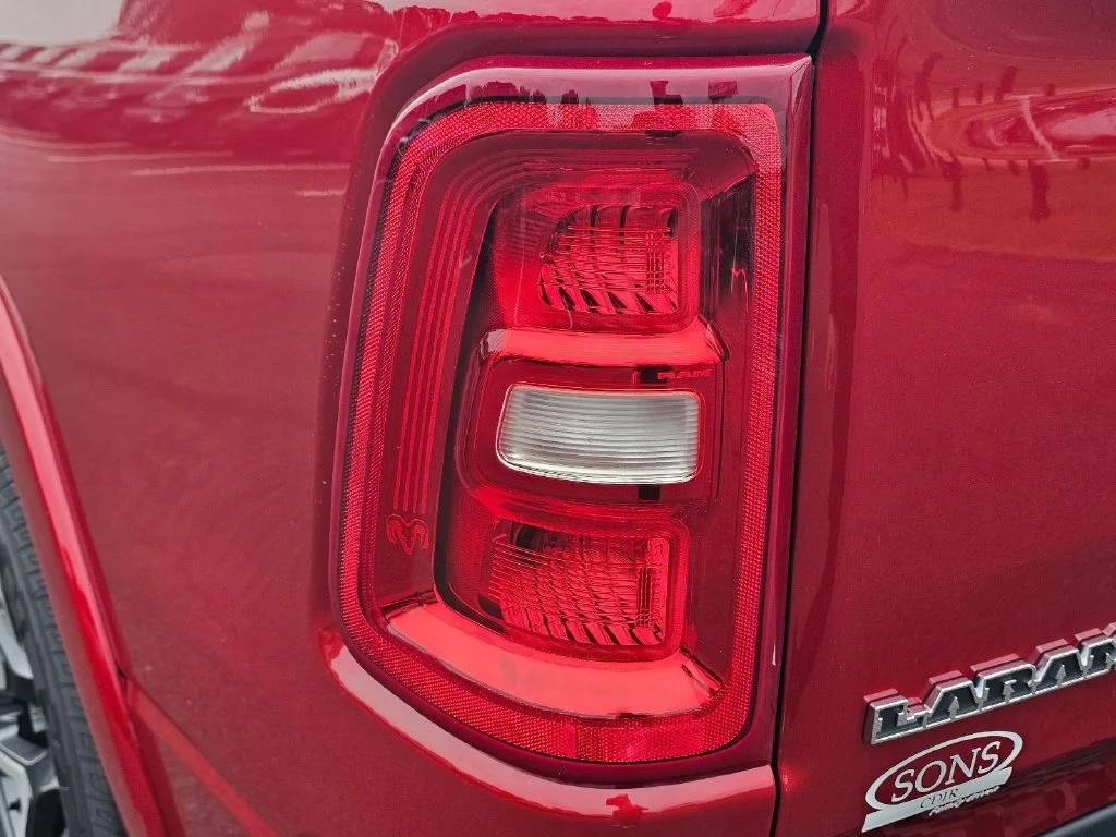 New 2027 Molten Red Pearl-Coat Exterior Paint RAM Laramie image 9