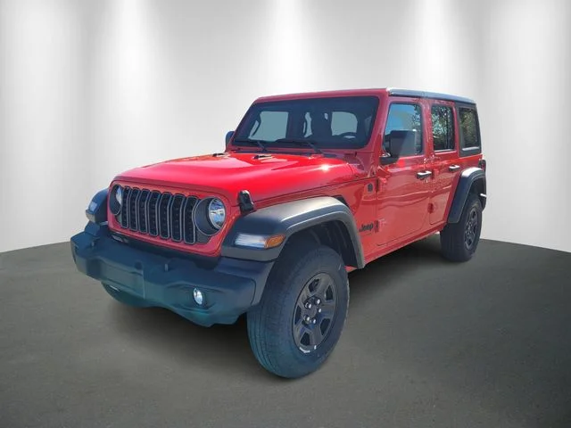 New 2026 Firecracker Red Clear-Coat Exterior Paint Jeep Sport image 2