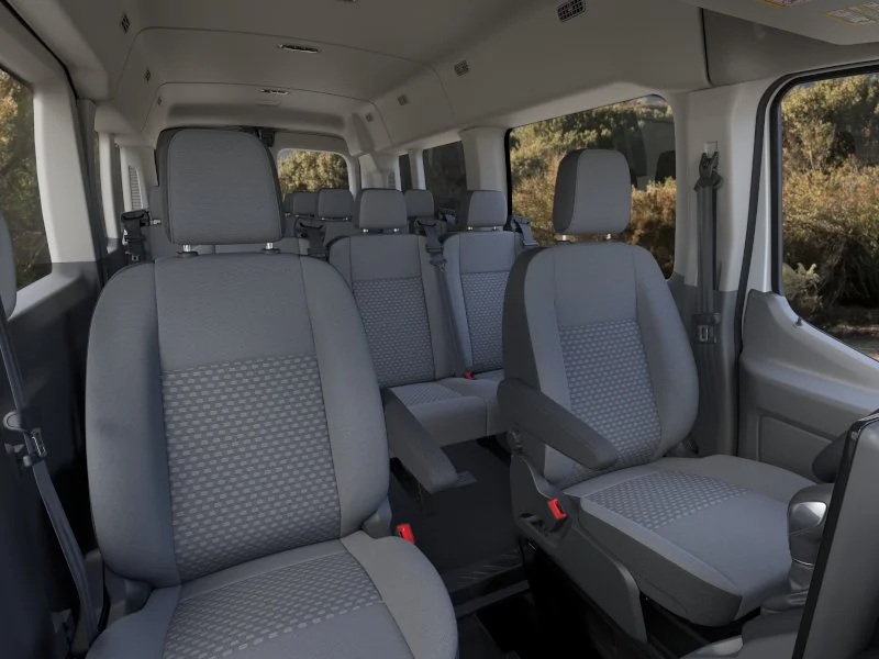 New 2025 Oxford White Ford Passenger Van XLT image 32