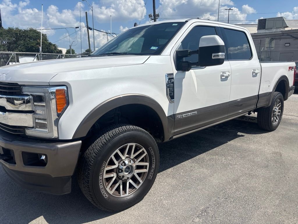 Used 2019 White Ford King Ranch image 1