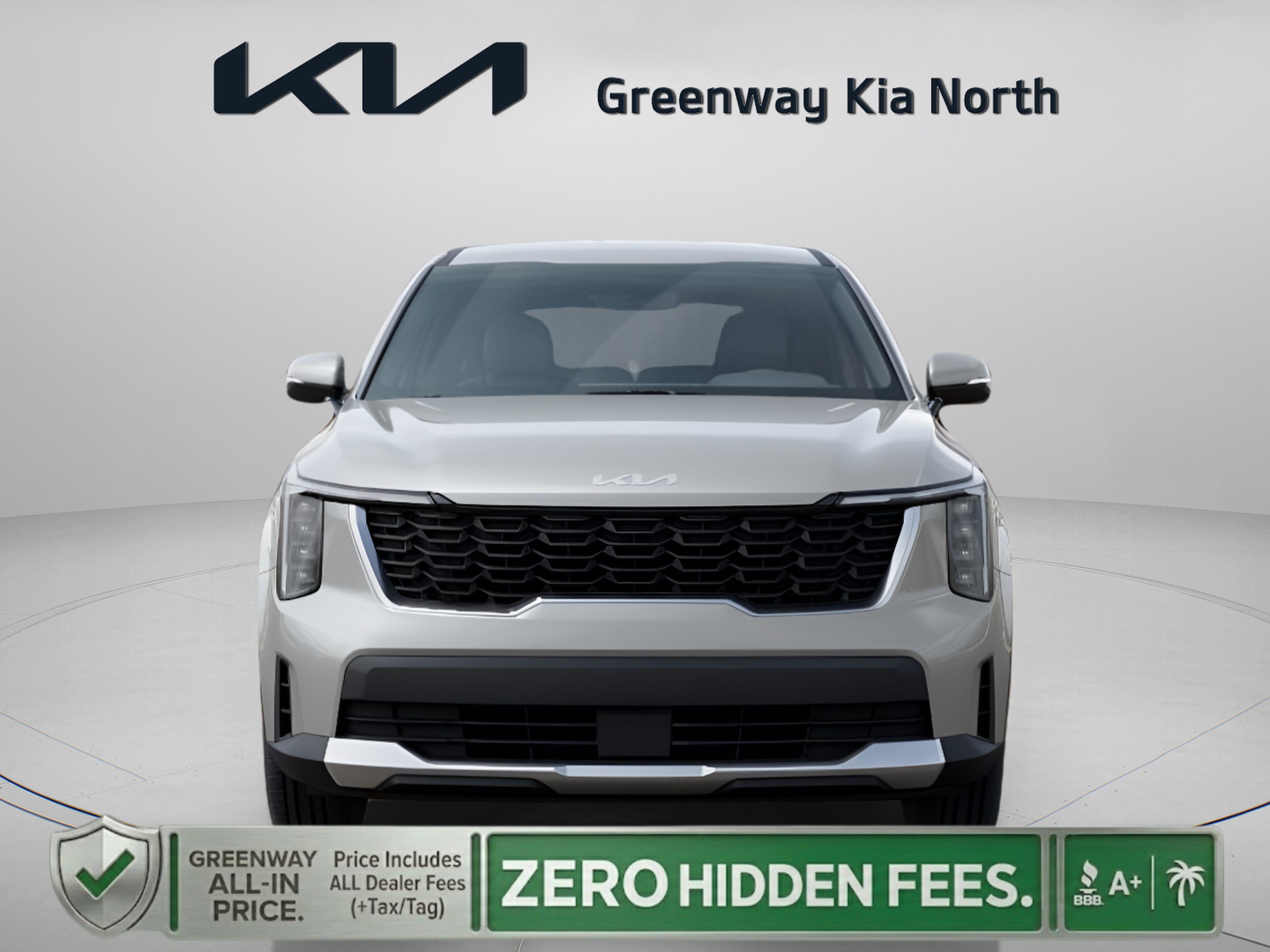 New 2026 Ivory Silver Kia LX image 2