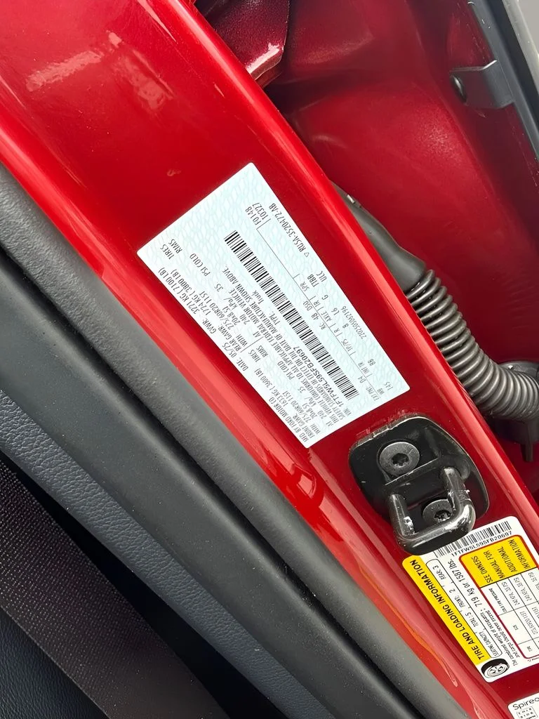 Used 2025 Red Ford Lariat image 26