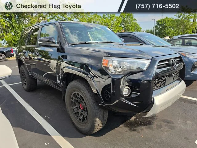 Used 2022 Midnight Black Metallic Toyota TRD Off-Road Premium image 3