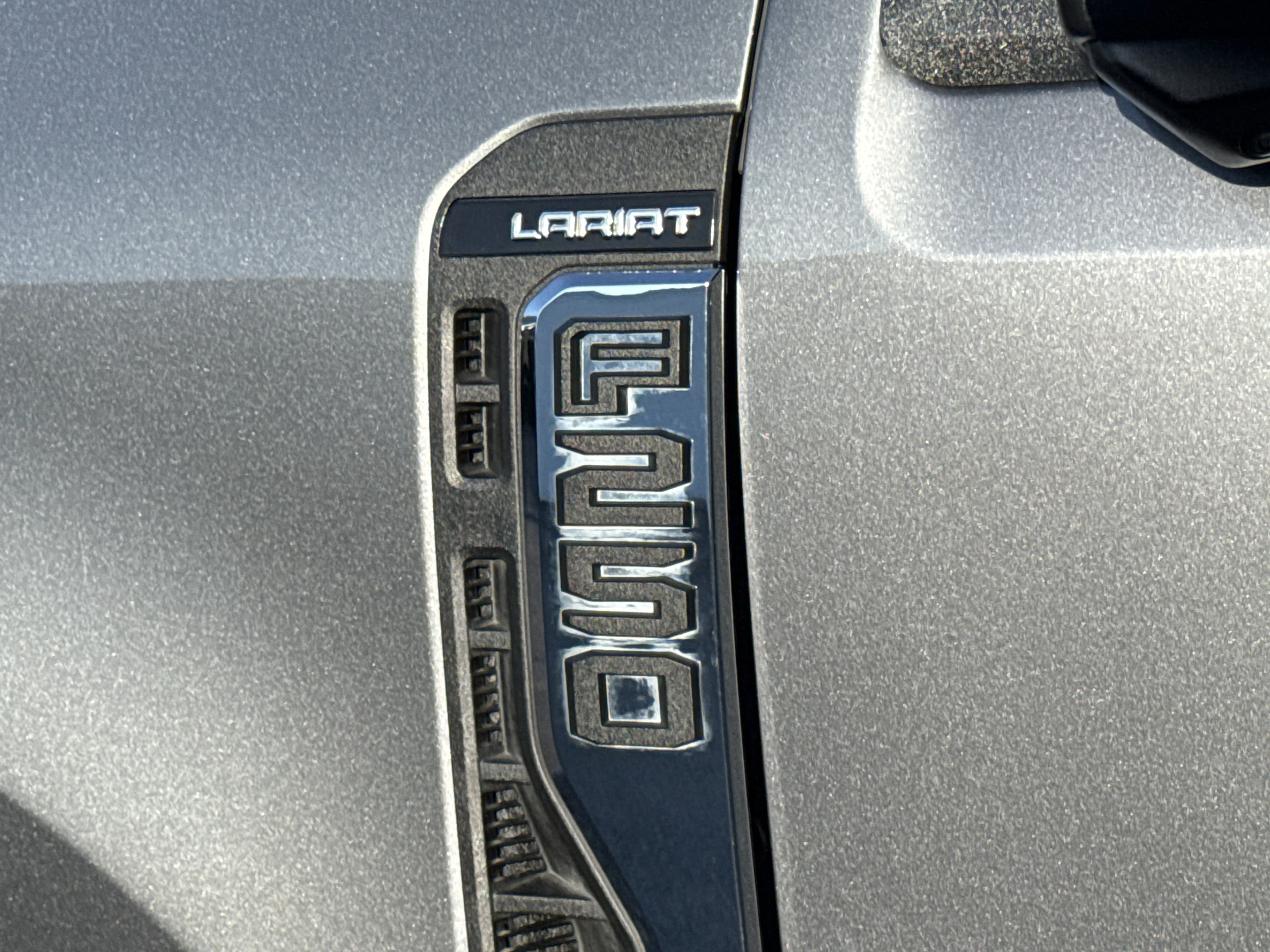 Used 2024 Carbonized Gray Metallic Ford Lariat 4WD image 4
