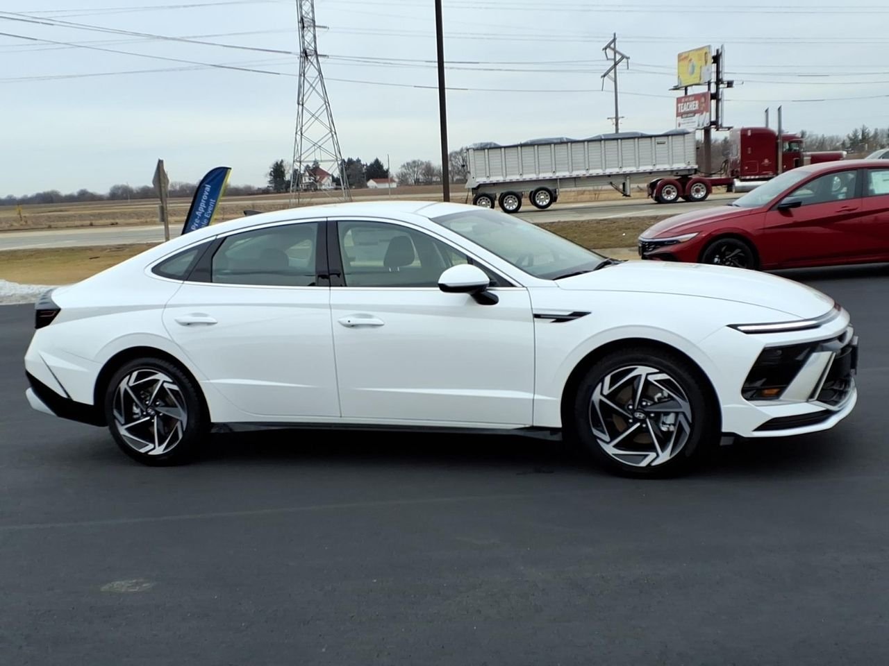 New 2026 Serenity White Pearl W6h Hyundai SEL Sport image 2