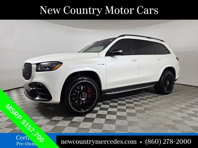 Certified Used 2021 White Mercedes-Benz GLS 63 AMG® image 7