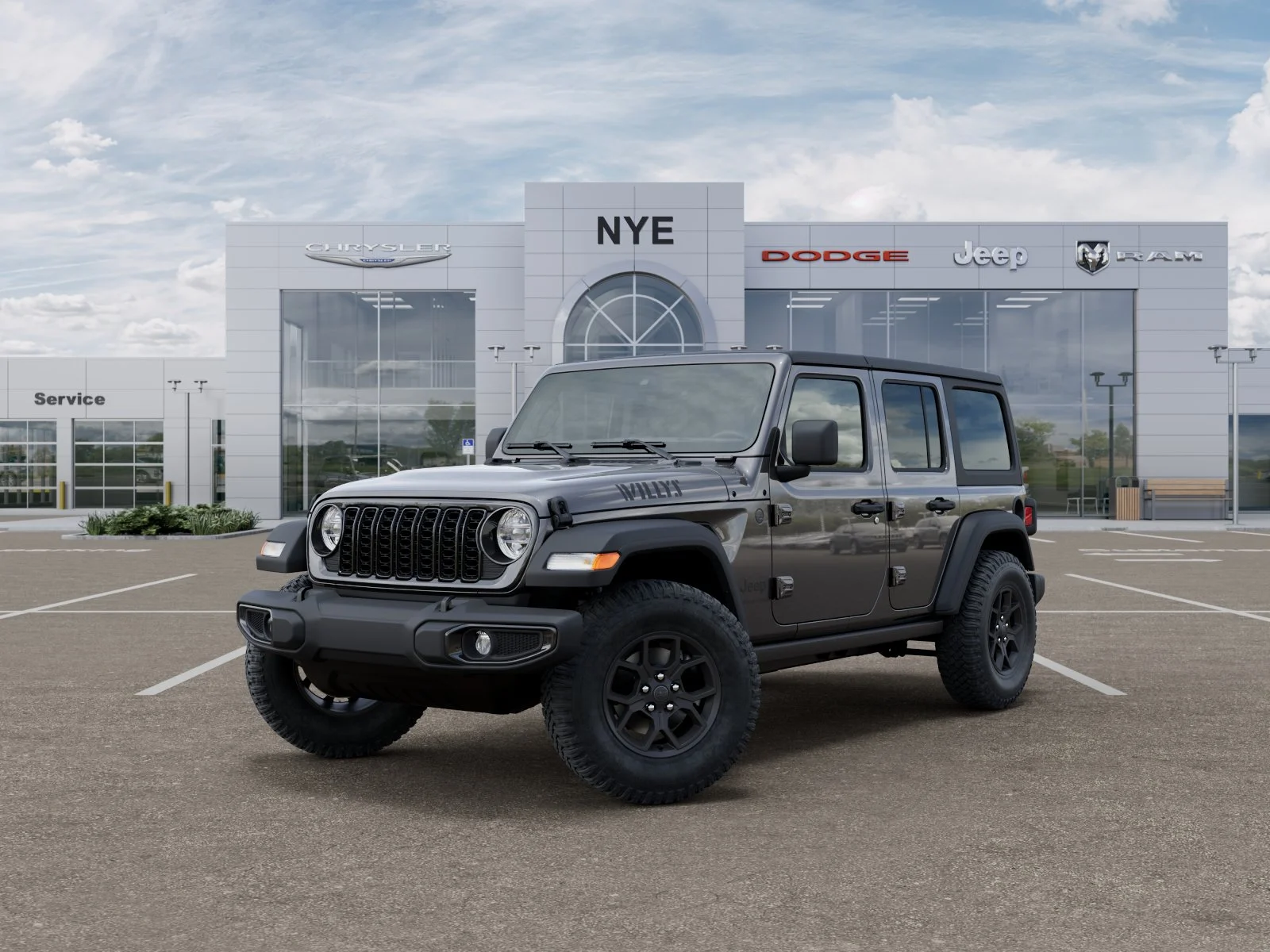 New 2026 Granite Crystal Metallic Clearcoat Jeep Willys image 28