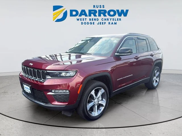 Certified Used 2025 Red Jeep Limited image 1