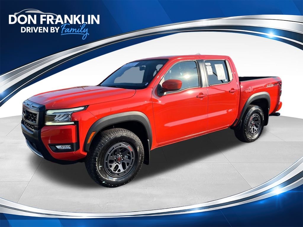 Used 2025 Orange Nissan PRO-4X image 1