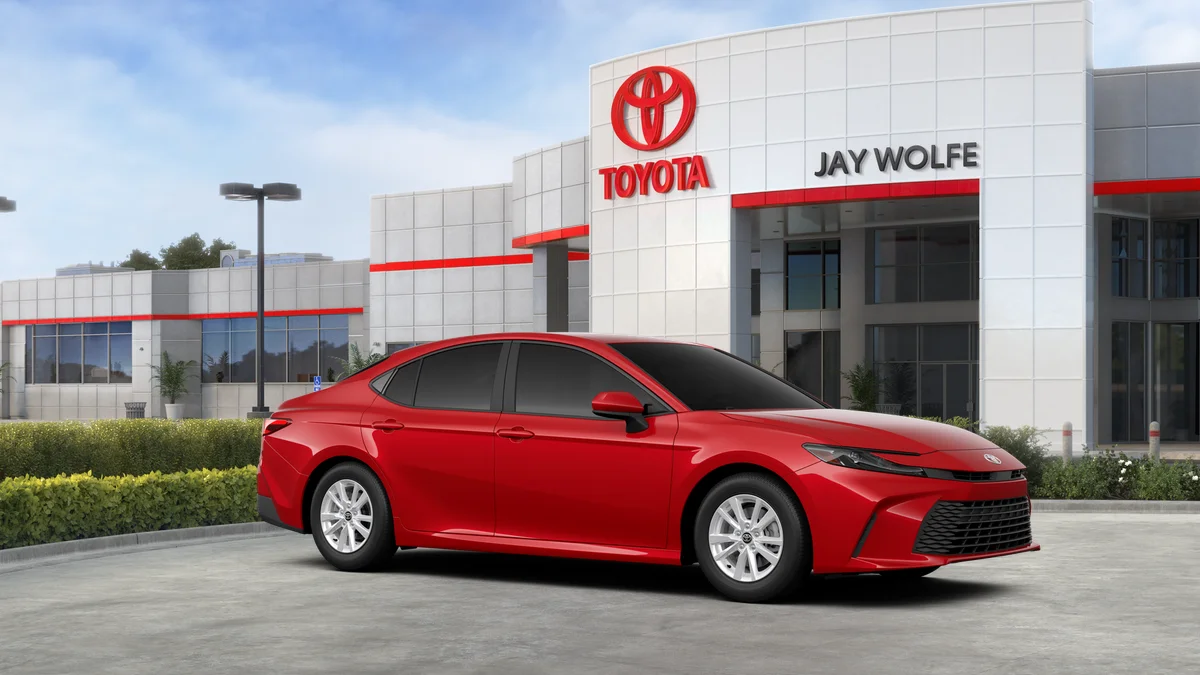 New 2026 Supersonic Red Toyota LE image 14