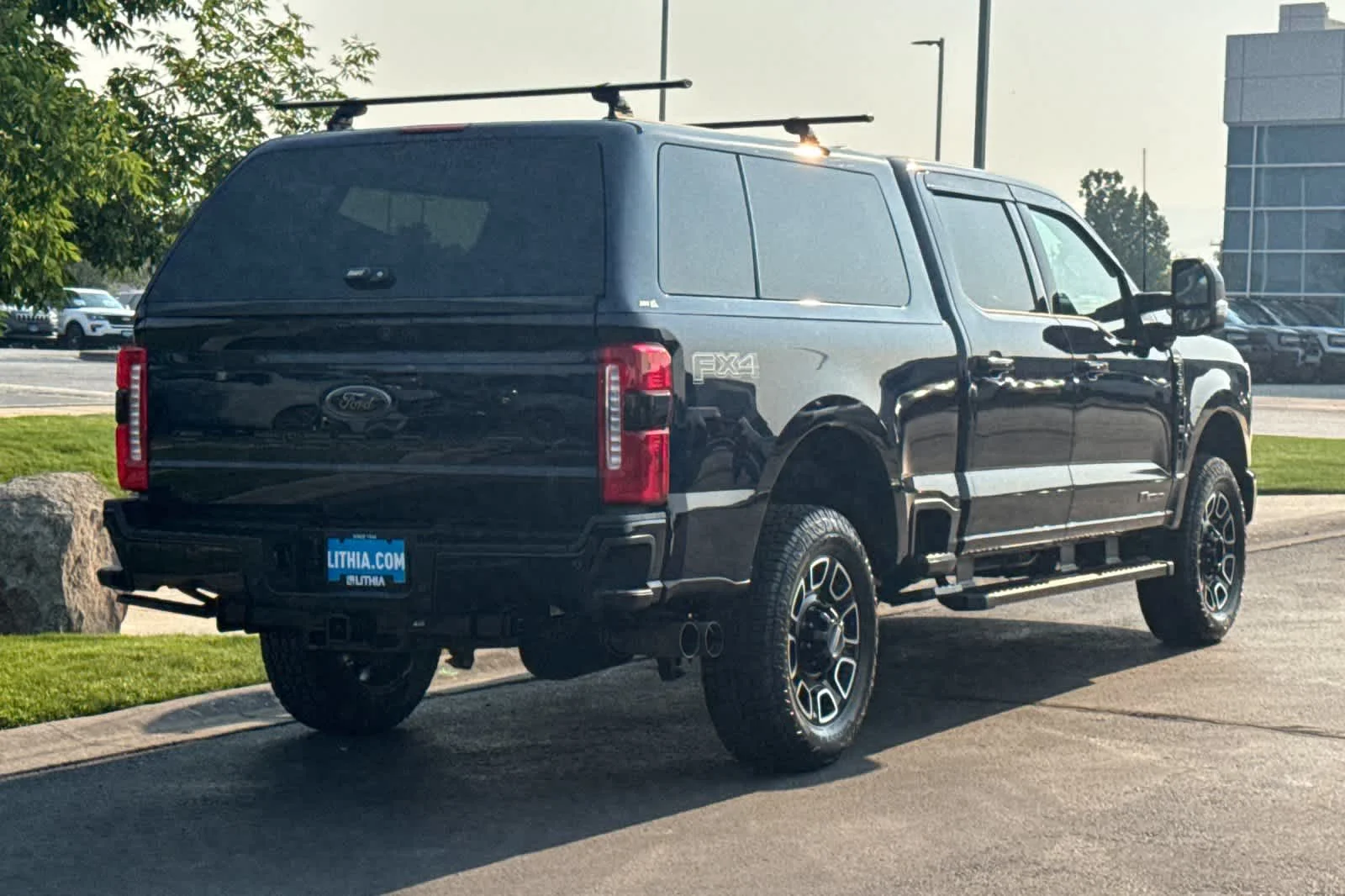 Certified Used 2025 Antimatter Blue Metallic Ford LARIAT image 2