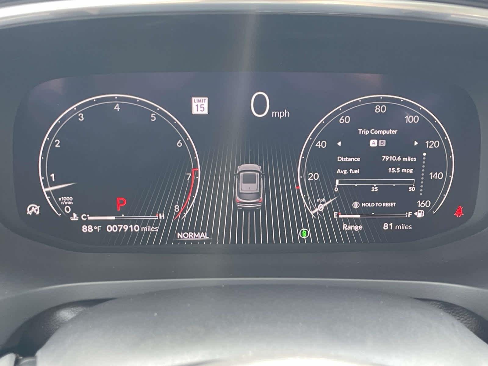Used 2025 Platinum White Pearl Acura w/Technology Package image 3