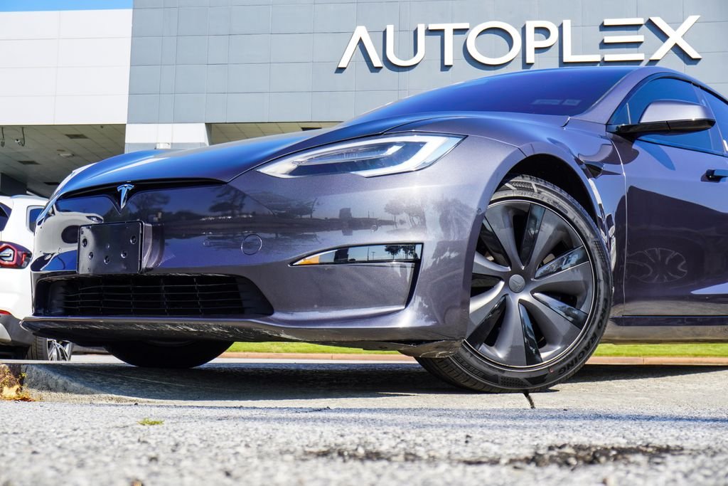 Used 2021 Gray Tesla Long Range image 2