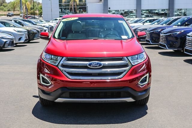 Used 2017 Ford Edge Titanium with VIN 2FMPK3K93HBB98682 for sale in Temecula, CA