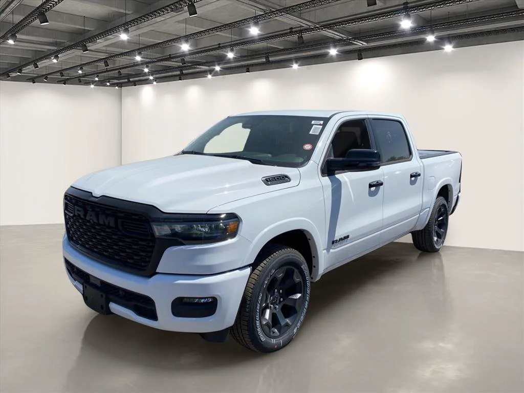 New 2026 Bright White Clear-Coat Exterior Paint RAM Big Horn/Lone Star image 2