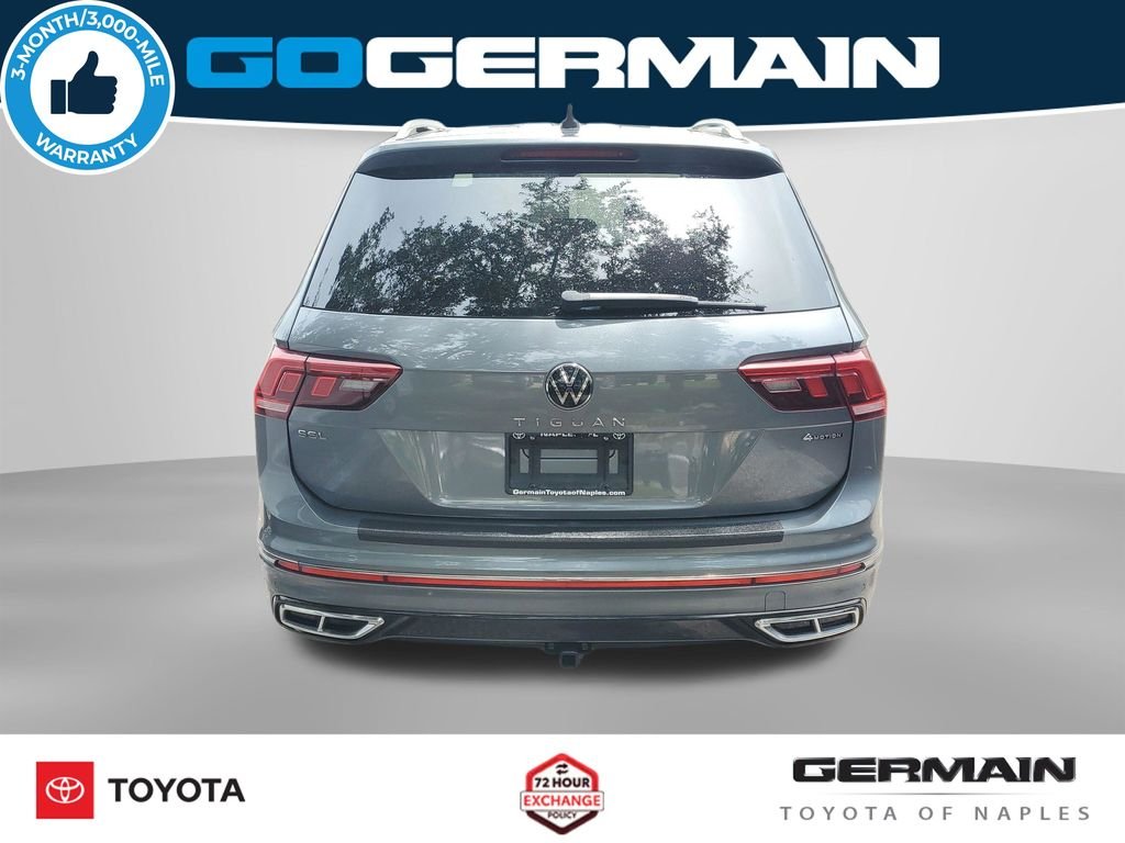 Used 2022 Blue Volkswagen 2.0T SEL R-Line image 9